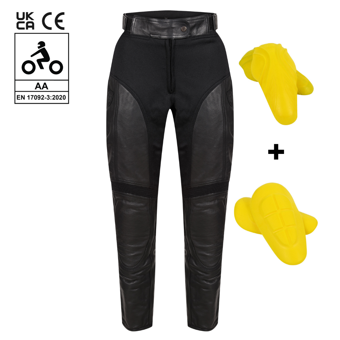 Fiona Women's Leather Trousers