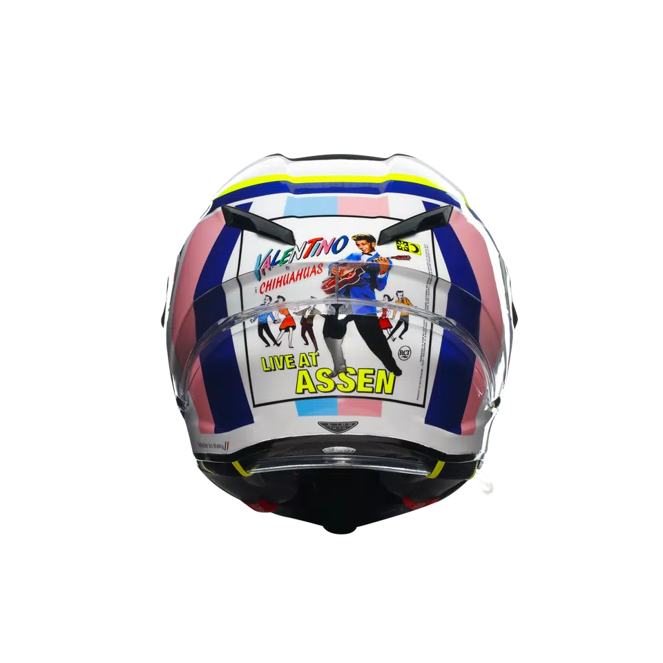 AGV Pista GP RR Rossi Assen 2007 Helmet