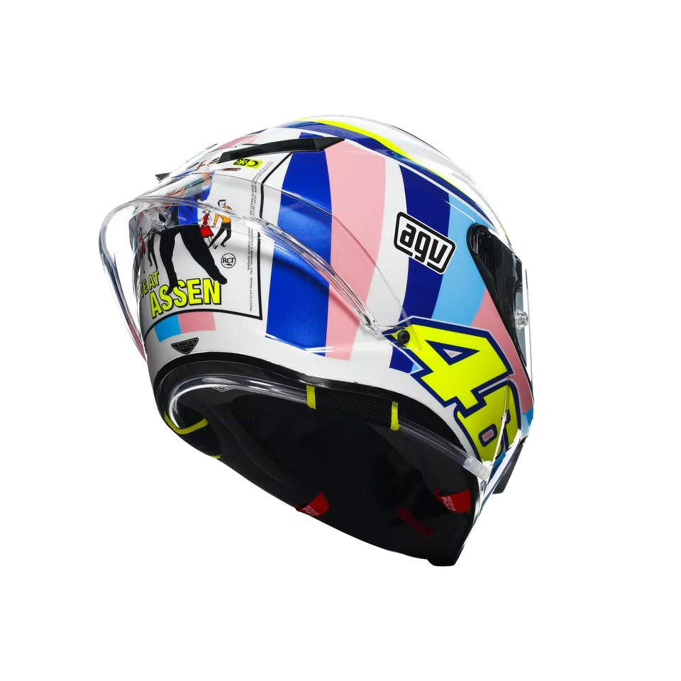AGV Pista GP RR Rossi Assen 2007 Helmet