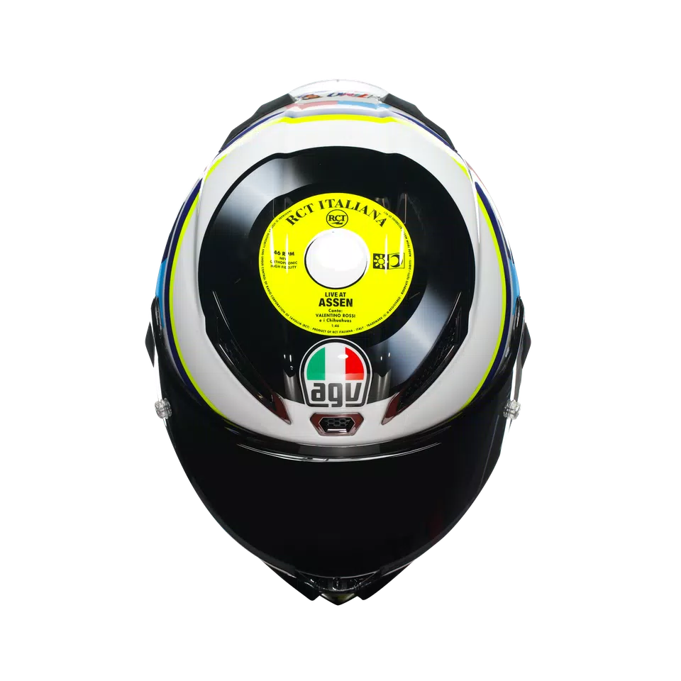 AGV Pista GP RR Rossi Assen 2007 Helmet