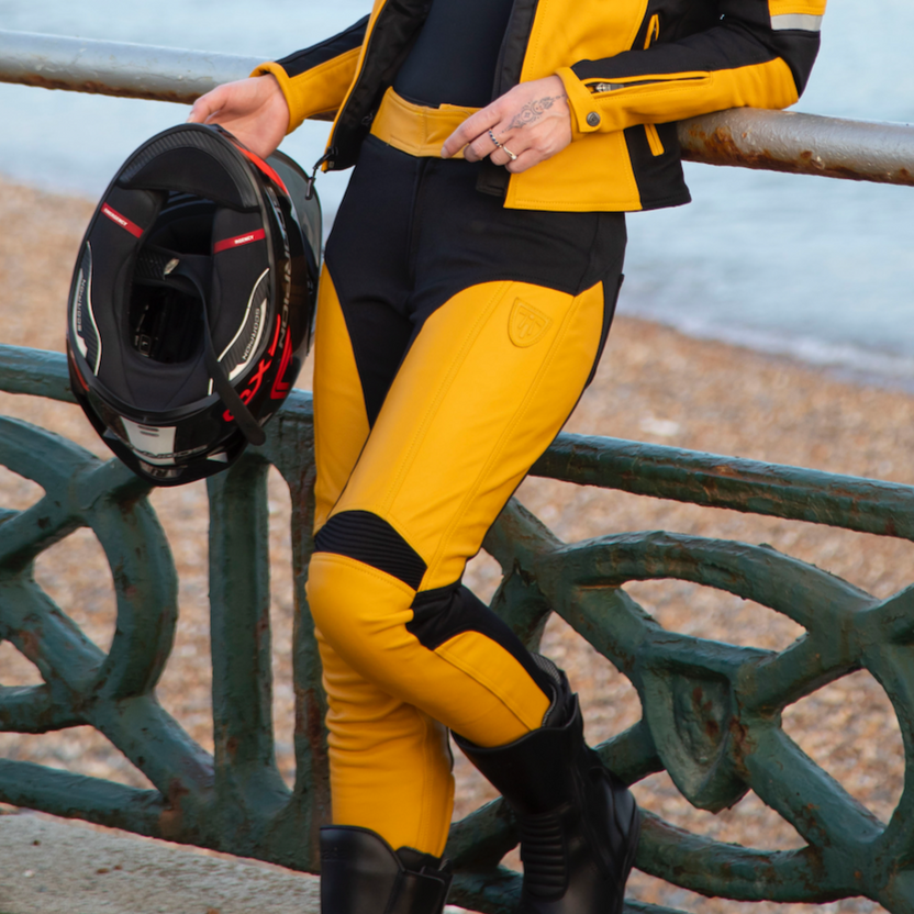 Fiona Women's Leather Trousers