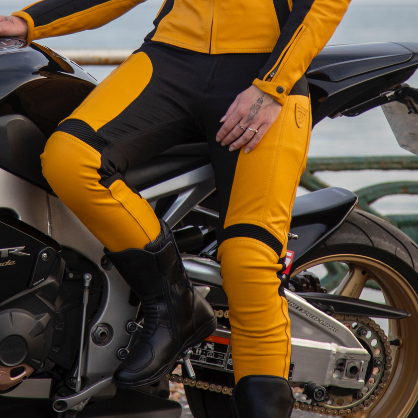Fiona Women's Leather Trousers