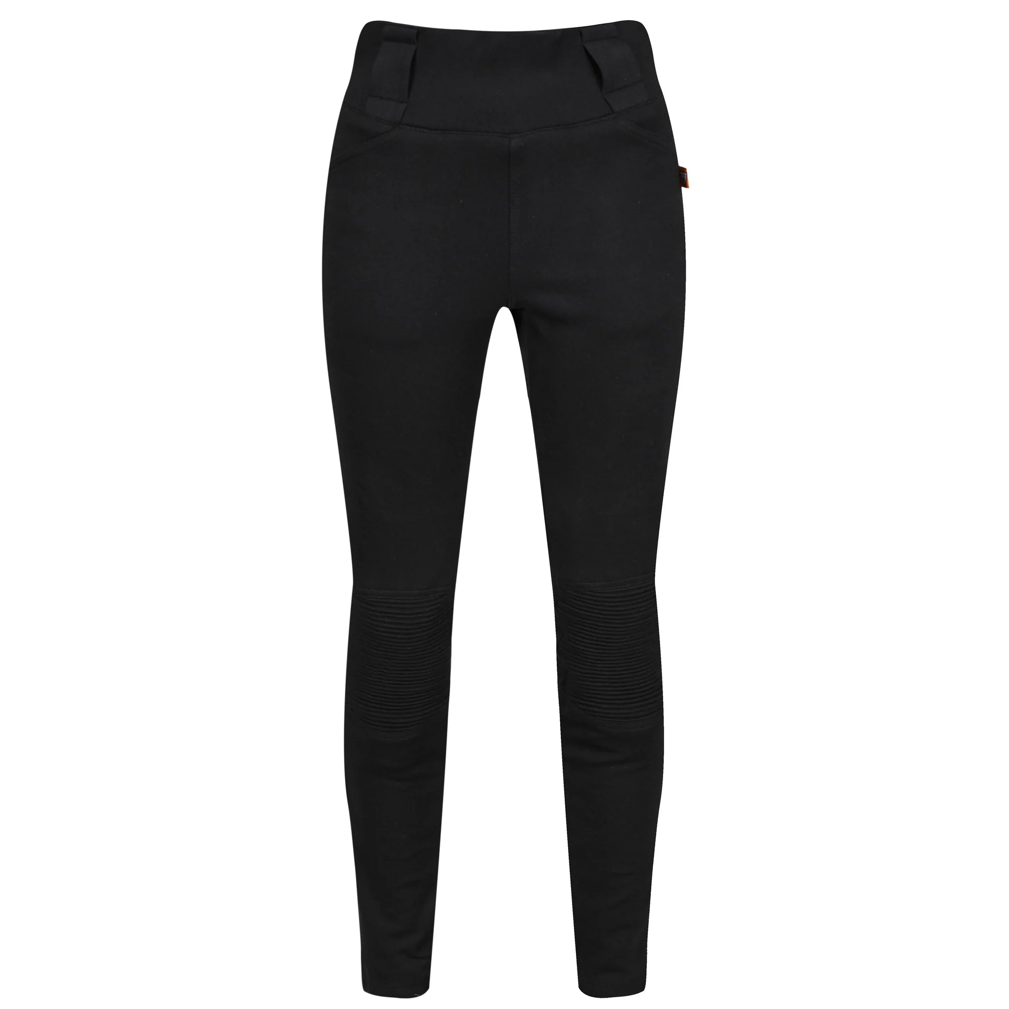 MotoGirl Ribbed Knee Leggings