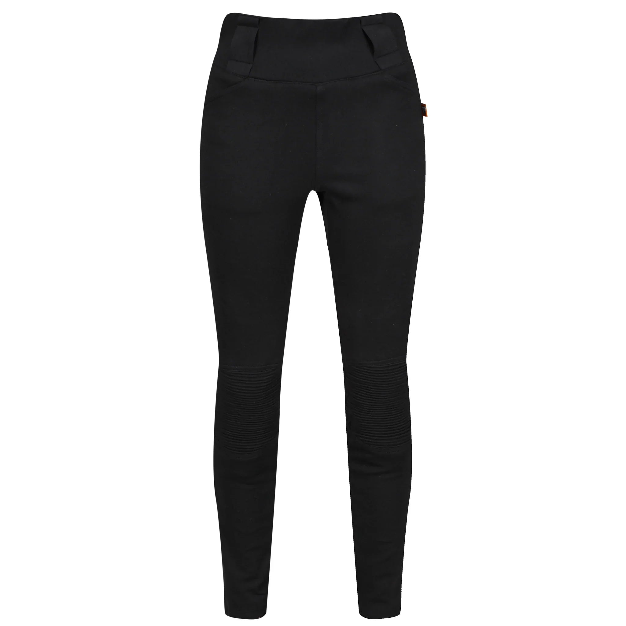 MotoGirl Ribbed Knee Leggings