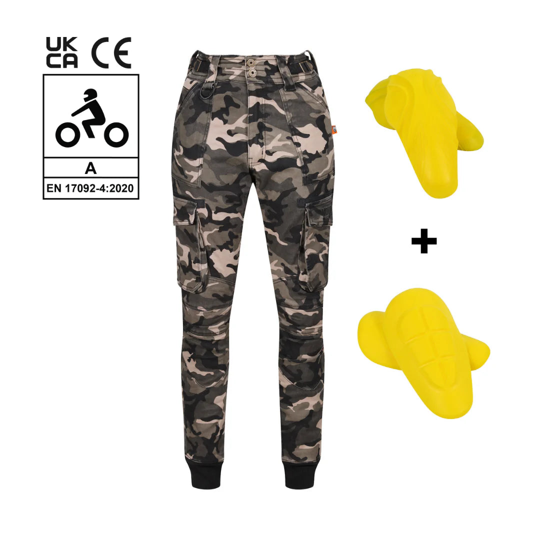 MotoGirl Lara Cargo Trousers