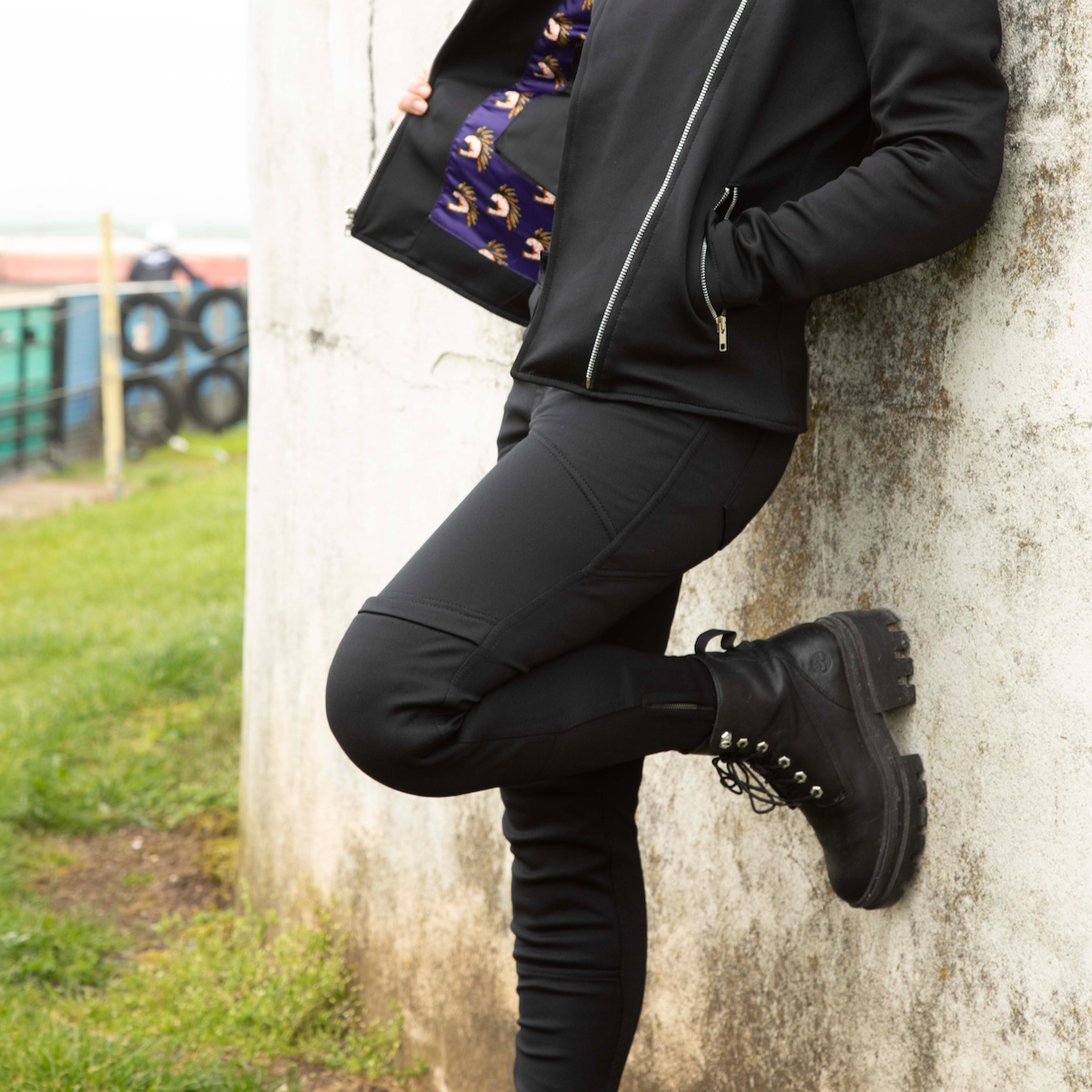 Motogirl Nimi Zip Trousers