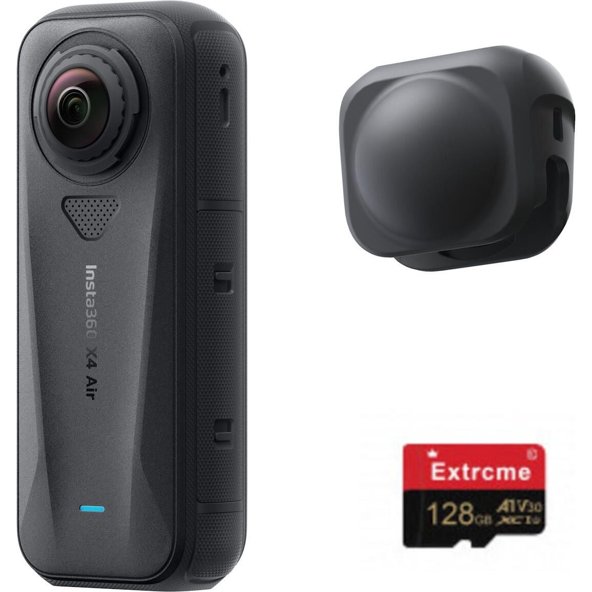 Insta360 X4 Air Camera + Memory Card+ Lens Cap