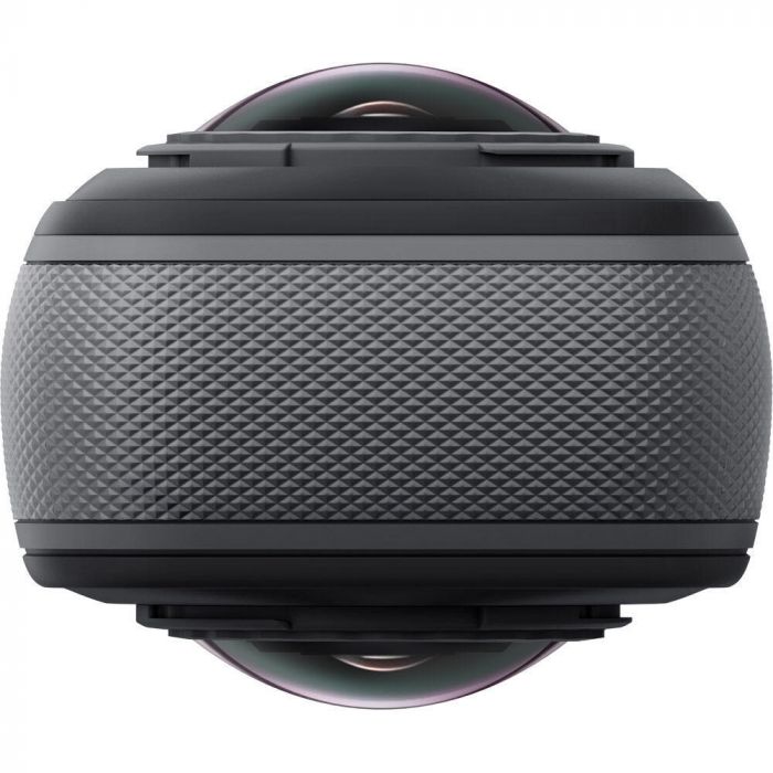Insta360 X5 Camera with Lens Cap and Memory Card